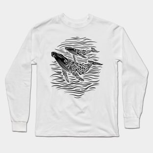 ballena jorobada Long Sleeve T-Shirt